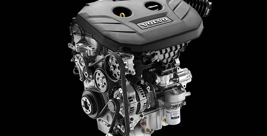 Volvo представила уникальный турбомотор