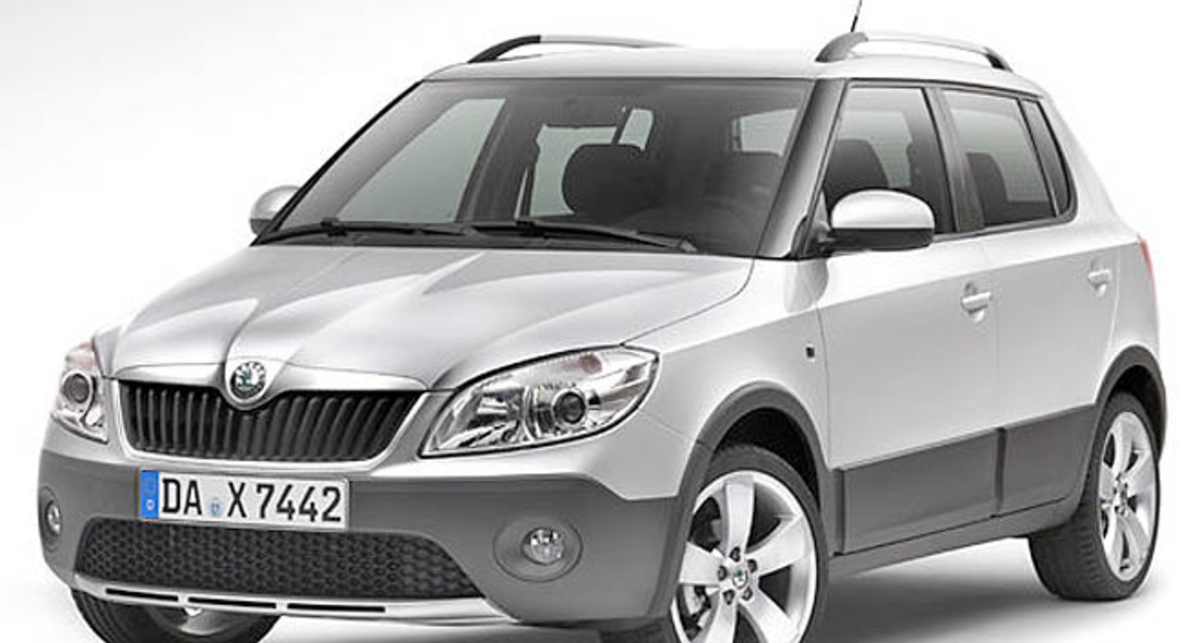 Чехи показали Skoda Fabia Scout