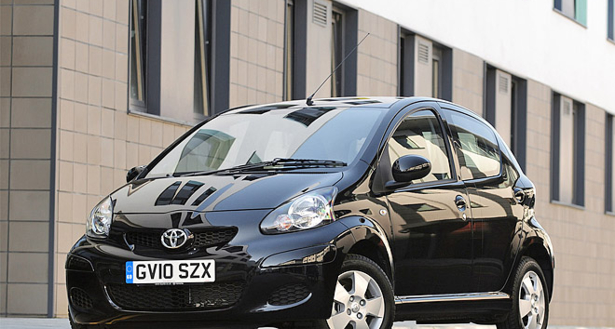 Toyota Aygo получила «черную» версию