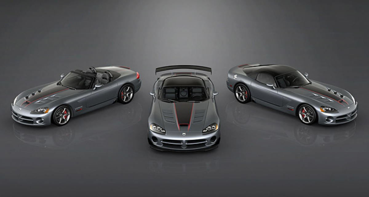 Dodge прощается с Viper специальной серией