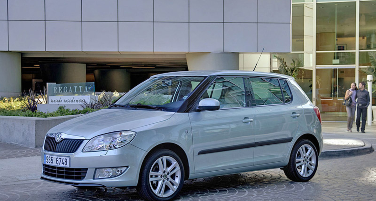 В Украину начали поставлять обновленную Skoda Fabia