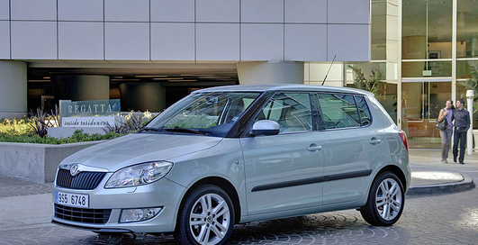 В Украину начали поставлять обновленную Skoda Fabia