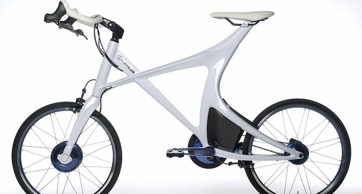 Lexus представил полноприводный гибридный велосипед