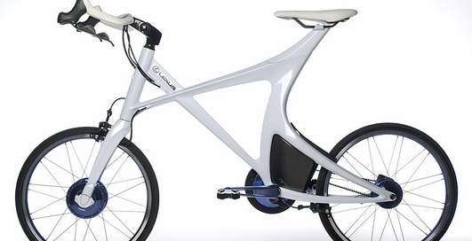 Lexus представил полноприводный гибридный велосипед