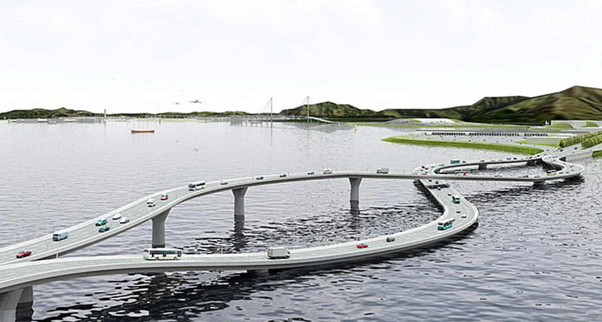 Голландцы показали уникальный мост (видео)