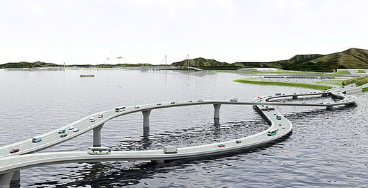 Голландцы показали уникальный мост (видео)