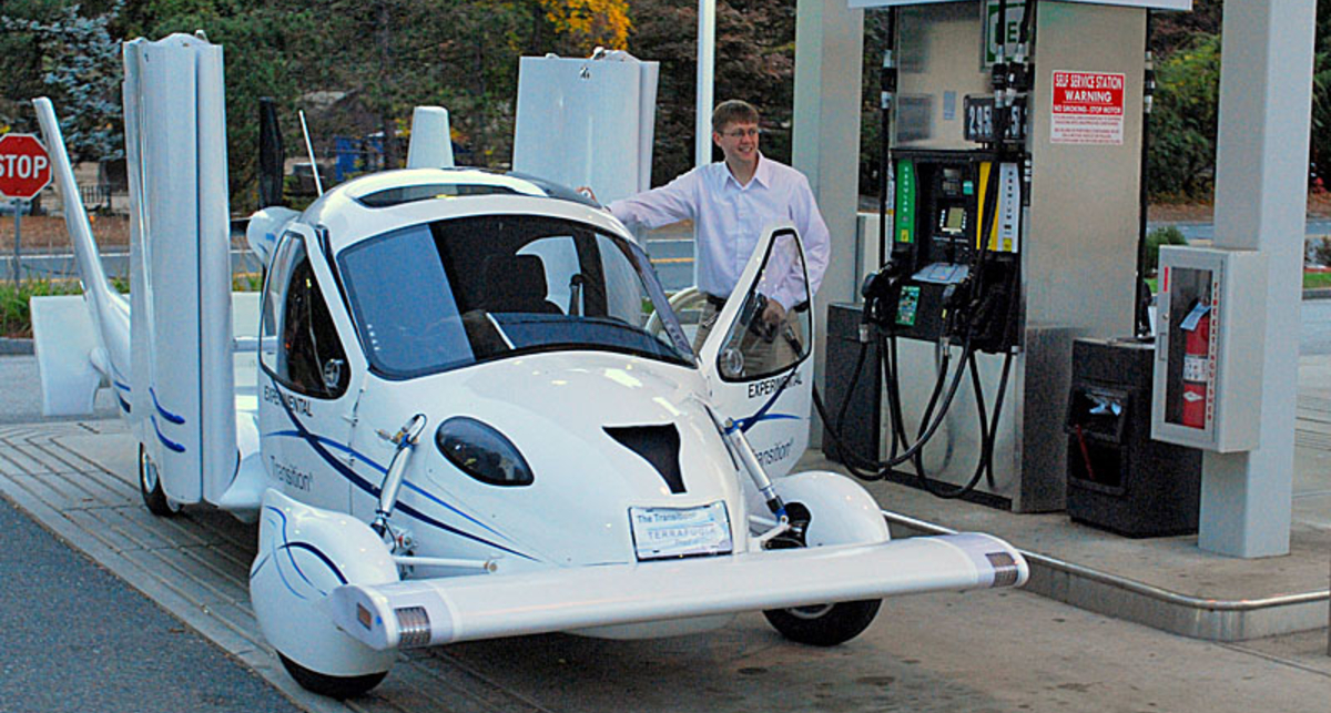 Летающие автомобили - уже реальность