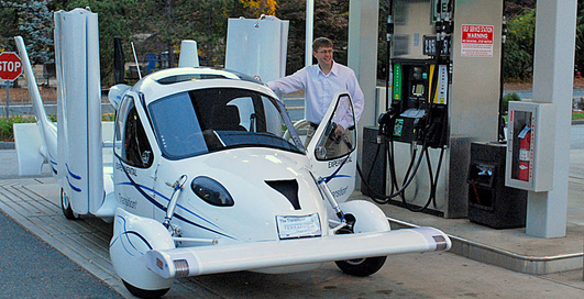 Летающие автомобили - уже реальность