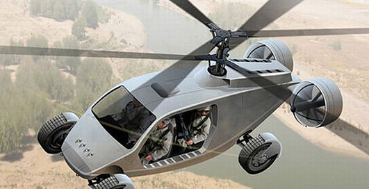 Военные пересядут на летающие внедорожники