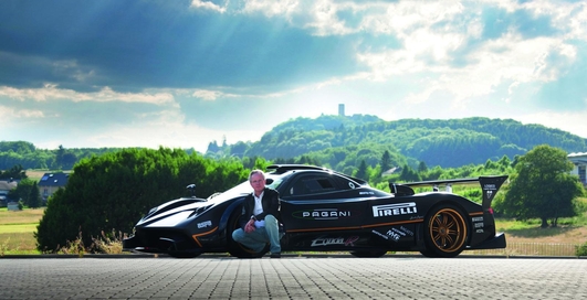 Суперкар Pagani Zonda R покорил легендарный трек (видео)