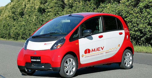 Электрокар Mitsubishi будут продавать в 14 странах Европы (фото)