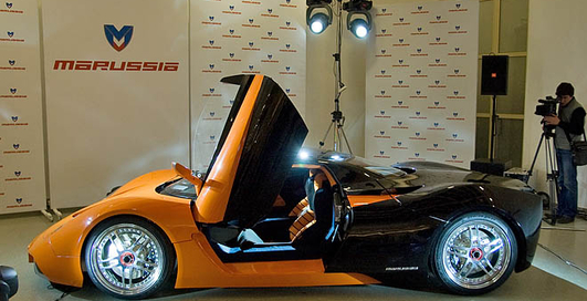 Российская "Marussia" идет в массы