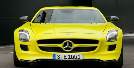 Mercedes-Benz с "крыльями чайки" станет электрокаром (фото)