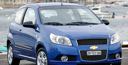 Беспроцентный лизинг на Chevrolet Aveo