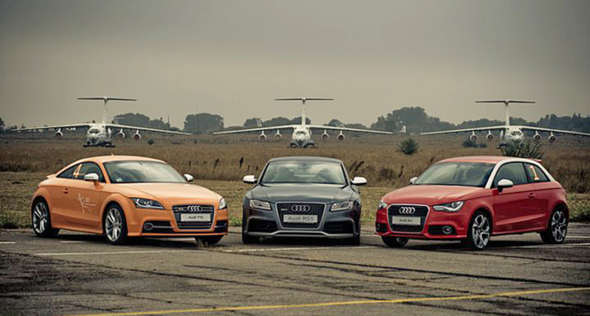 Тест Audi на Urban Racer Show финишировал (фото)