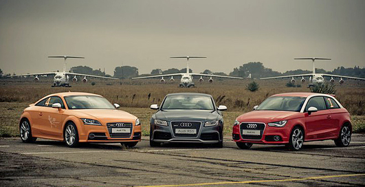 Тест Audi на Urban Racer Show финишировал (фото)