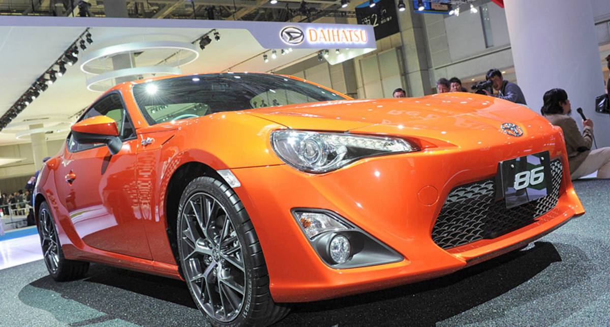Toyota 86 с оппозитным мотором была представлена в Токио (фото)