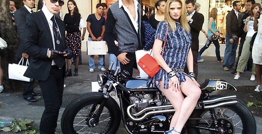 Chanel создает «одноразовый» байк