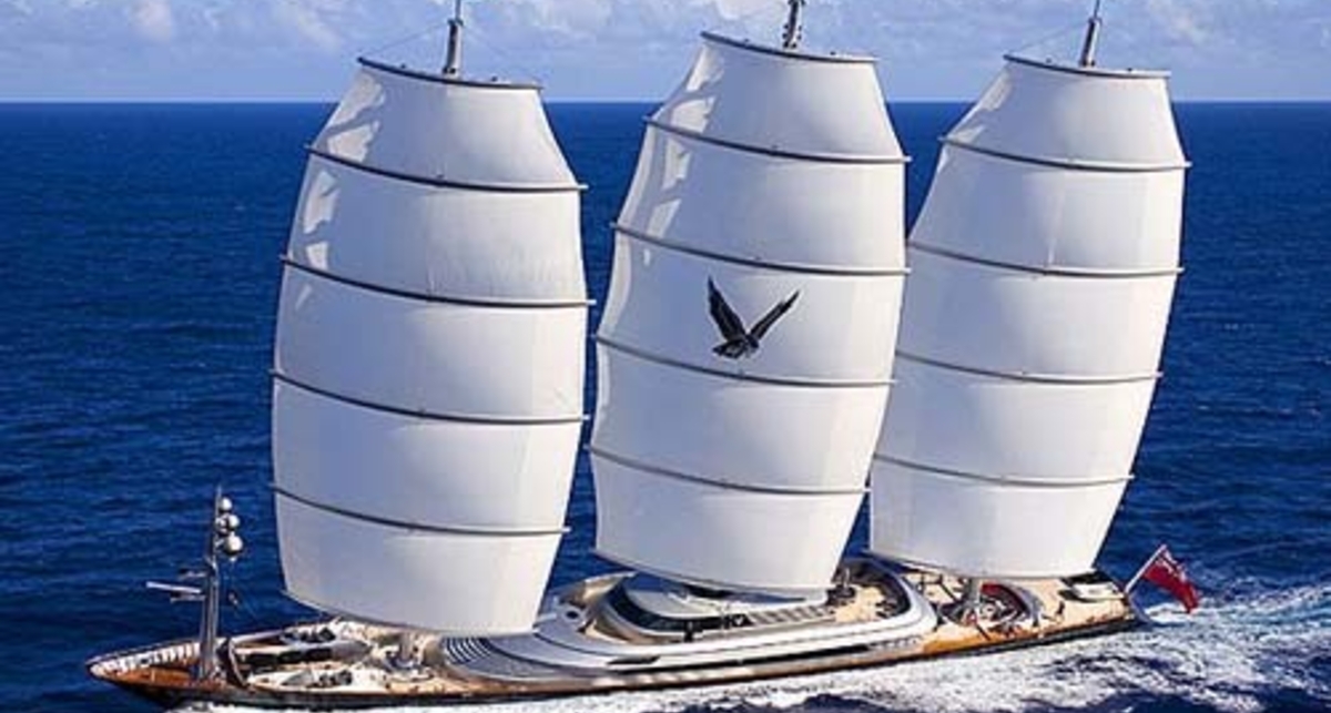 Парусник Maltese Falcon продается за $100 млн