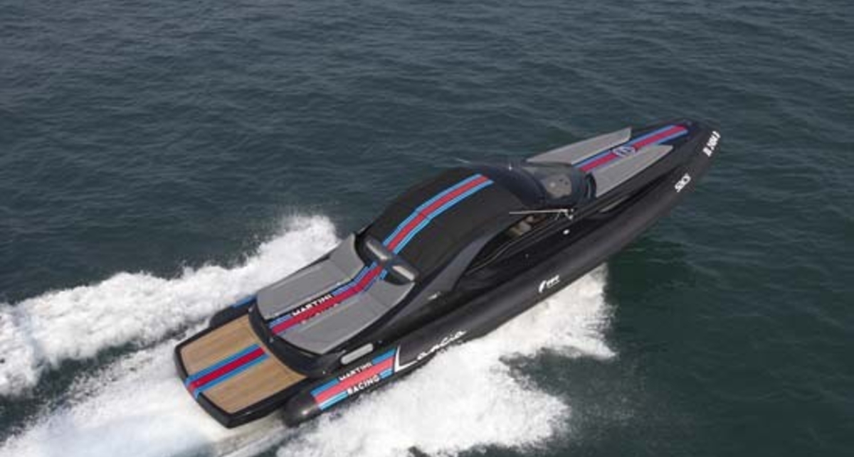 Lancia презентовала люксовые моторные лодки