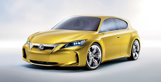 Lexus LF-Ch показали во всех ракурсах