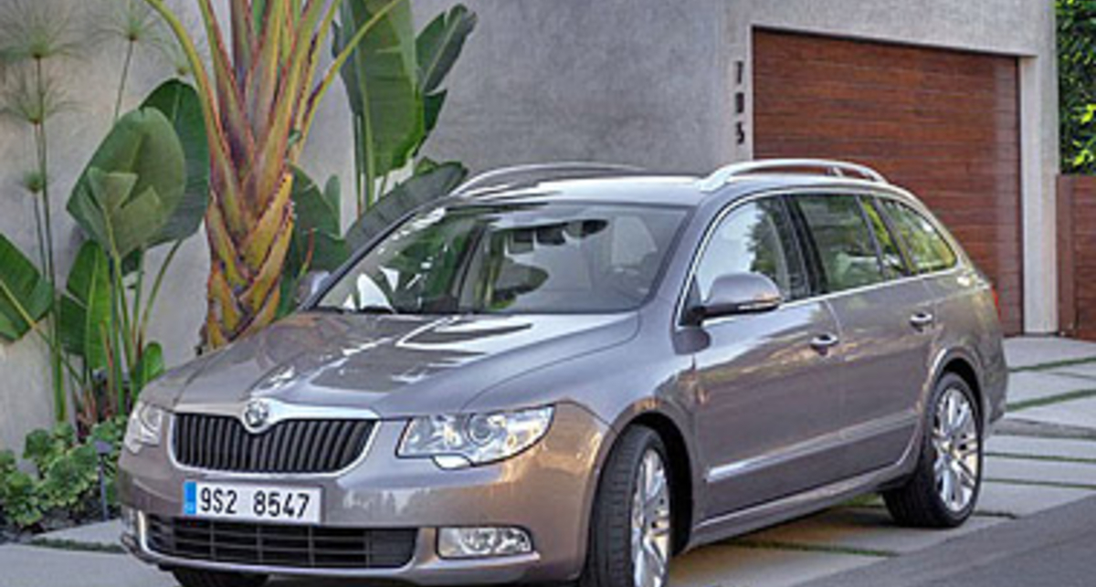 Премьера Superb Combi во Франкфурте