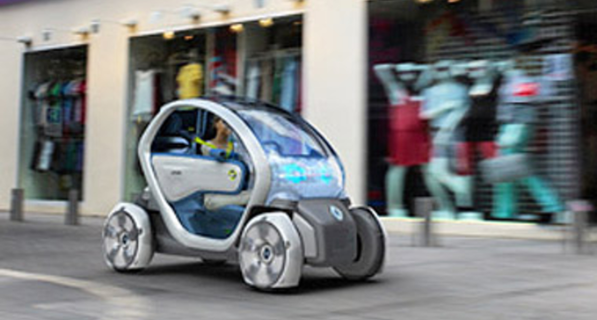 Renault привезла во Франкфурт 4 электрокара