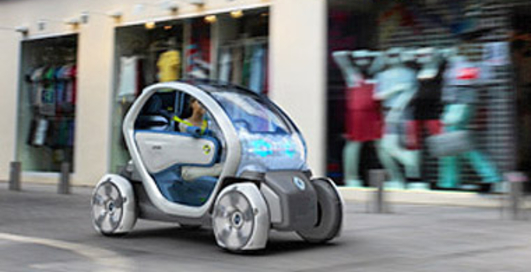 Renault привезла во Франкфурт 4 электрокара