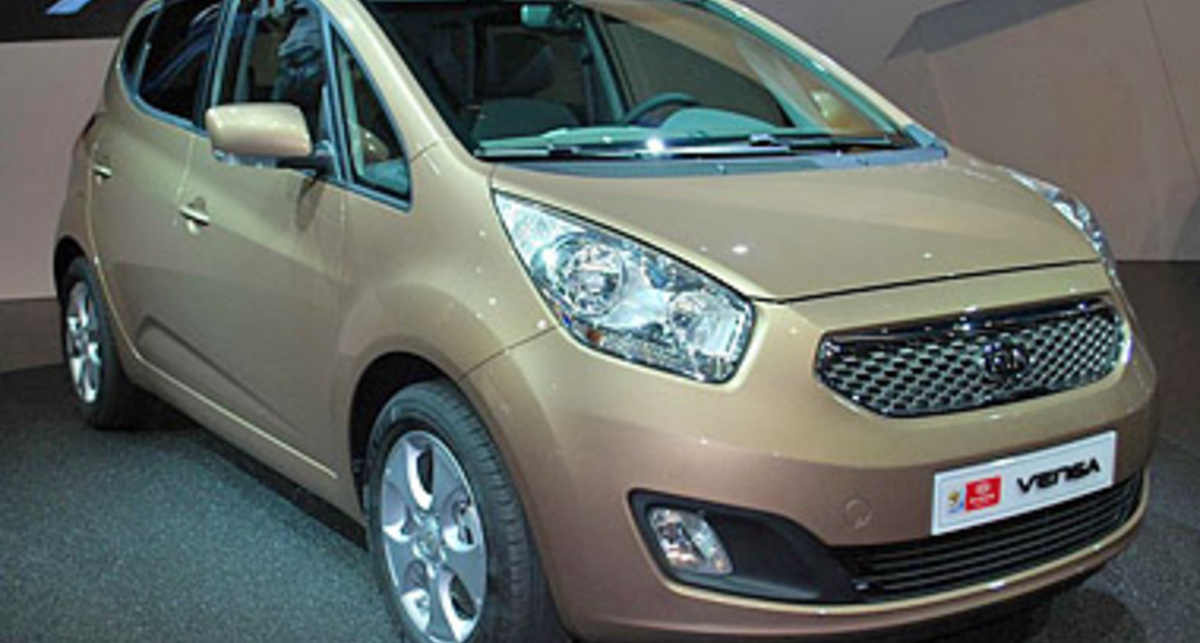 Kia Venga приехала во Франкфурт