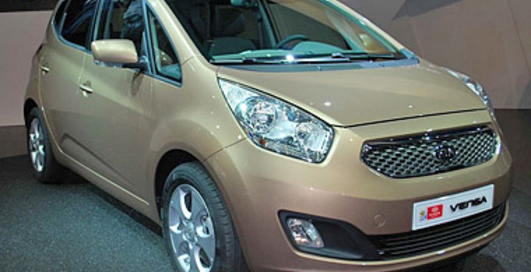 Kia Venga приехала во Франкфурт