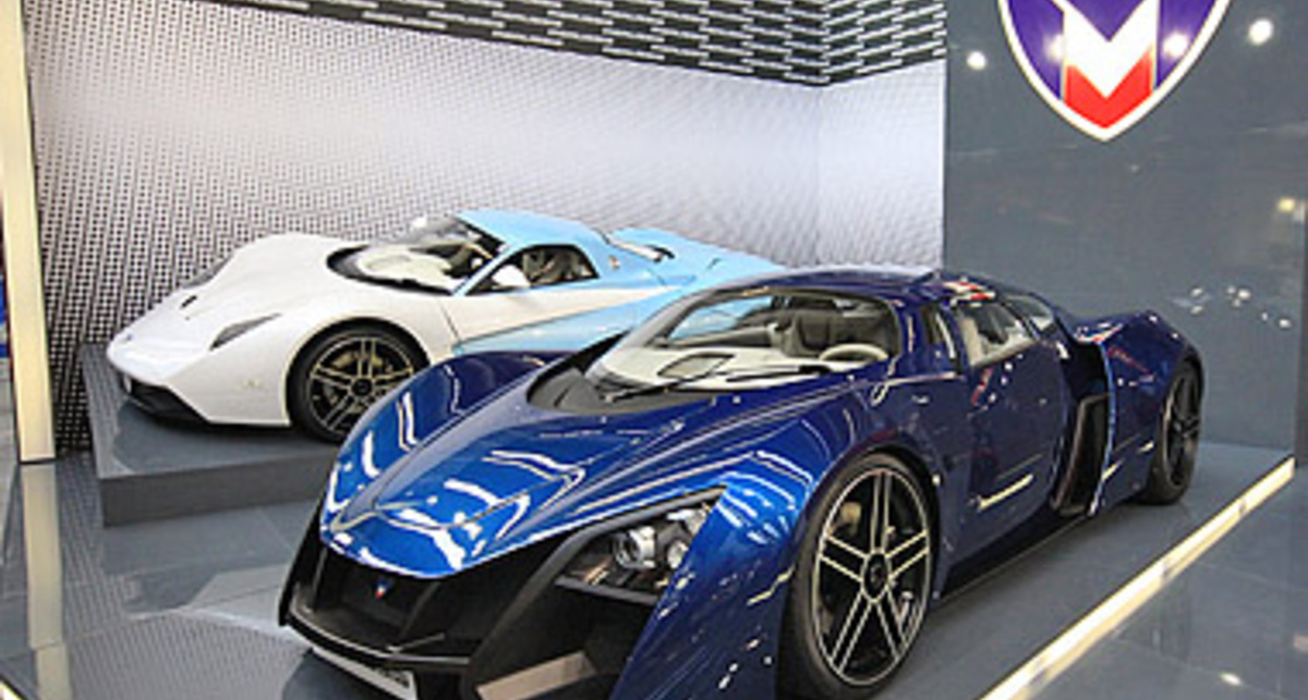 Во Франкфурте дебютировала Marussia в новом кузове