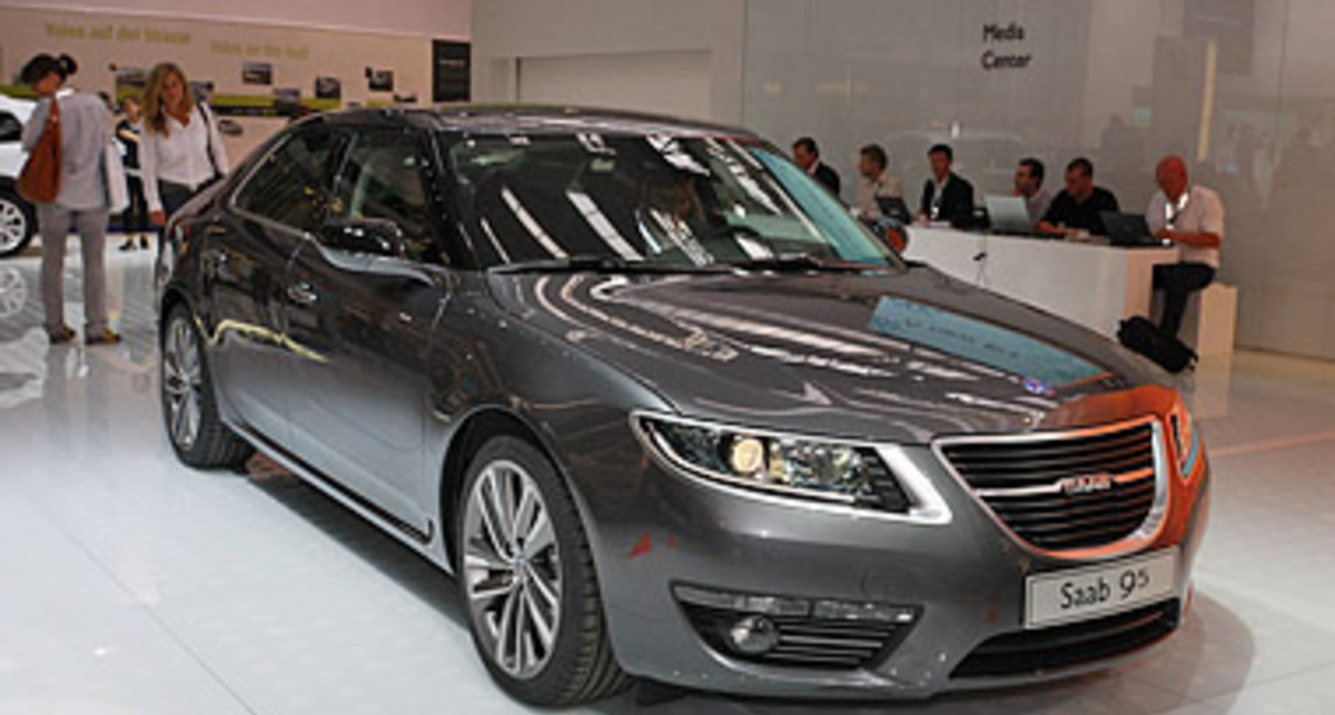 Saab 9-5 представили во Франкфурте