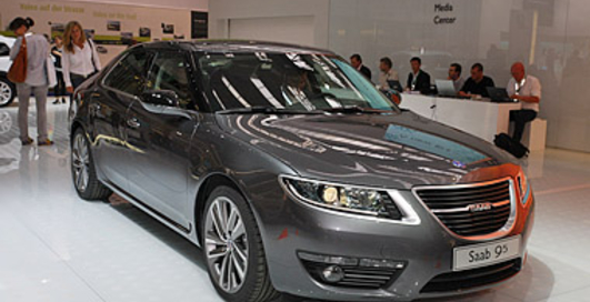 Saab 9-5 представили во Франкфурте