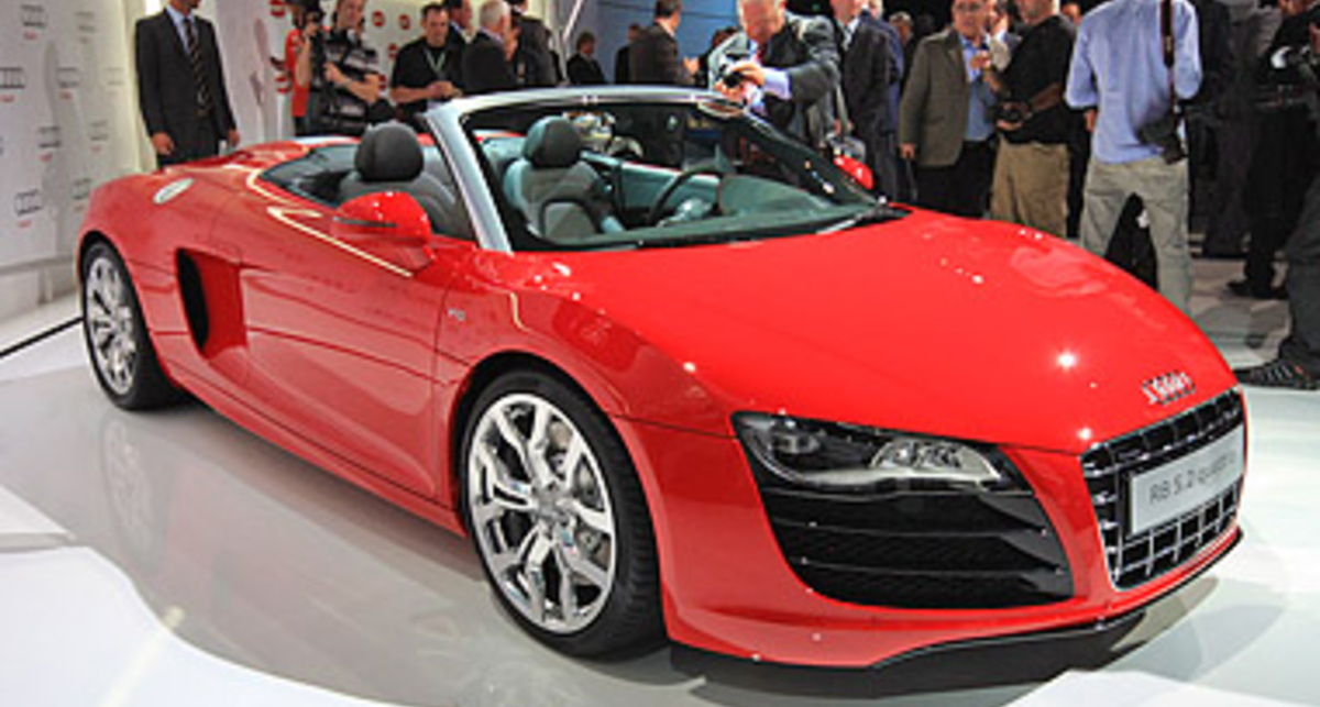 Audi представила во Франкфурте R8 Spyder 5.2 FSI quattro