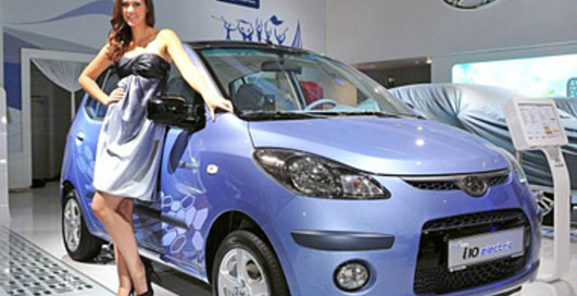 Hyundai представил маленький электрокар