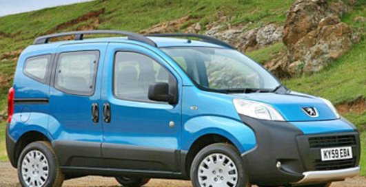 Peugeot представила фургон Bipper Tepee