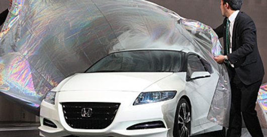 Предсерийная версия Honda CR-Z дебютировала в Токио