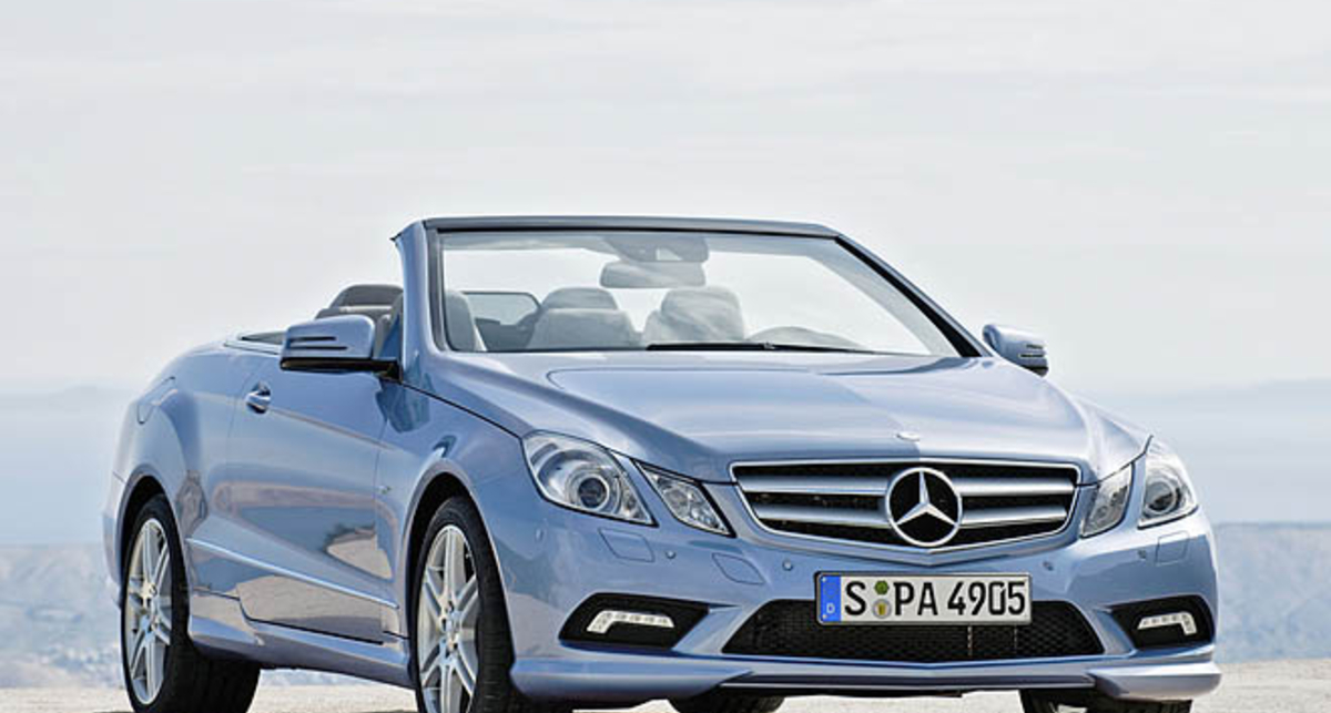 Mercedes Е-класса стал кабриолетом