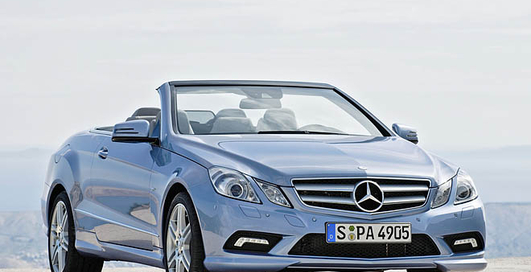 Mercedes Е-класса стал кабриолетом