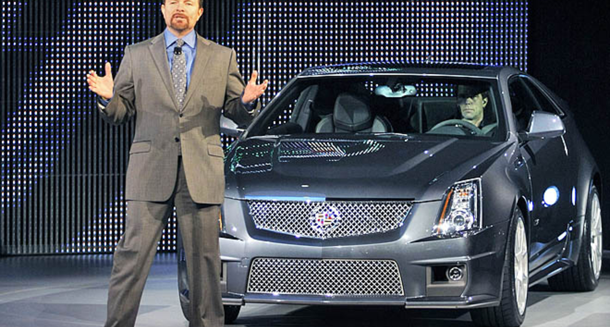 В Детройте прошла премьера купе Cadillac CTS-V