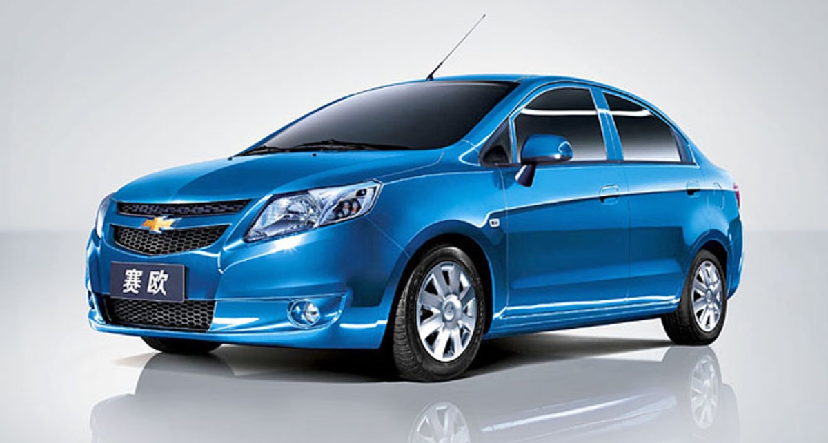 Chevrolet New Sail для китайского рынка