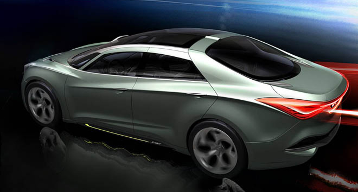 В Женеве Hyundai представит «жидкую скульптуру»