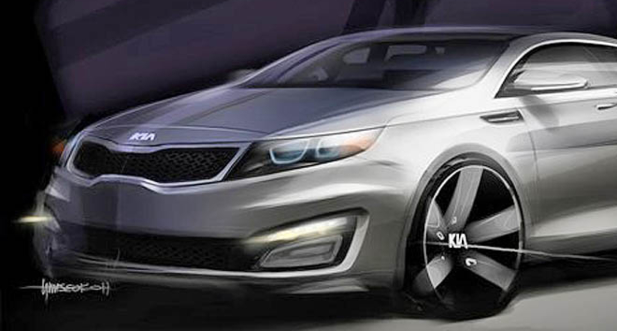 Kia Magentis радикально поменяет внешность
