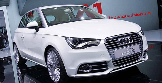 Новинка Audi расходует 1,9 литра горючего на 100 км