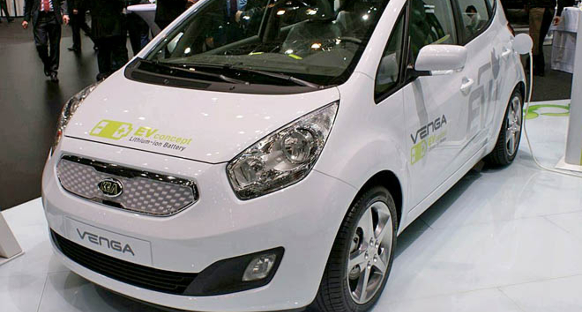 Kia отметилась электрокаром