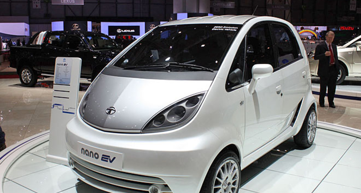 Tata Nano станет электрокаром
