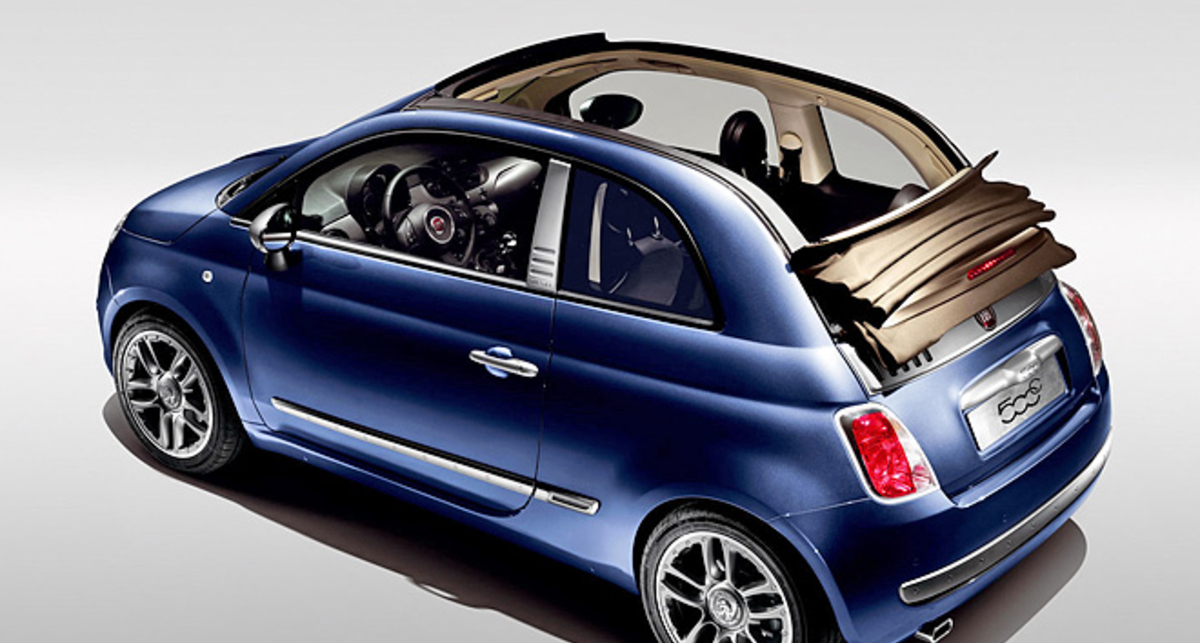 Fiat представил «джинсовую» версию Fiat 500C