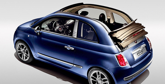 Fiat представил «джинсовую» версию Fiat 500C