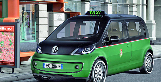 Volkswagen представил такси будущего