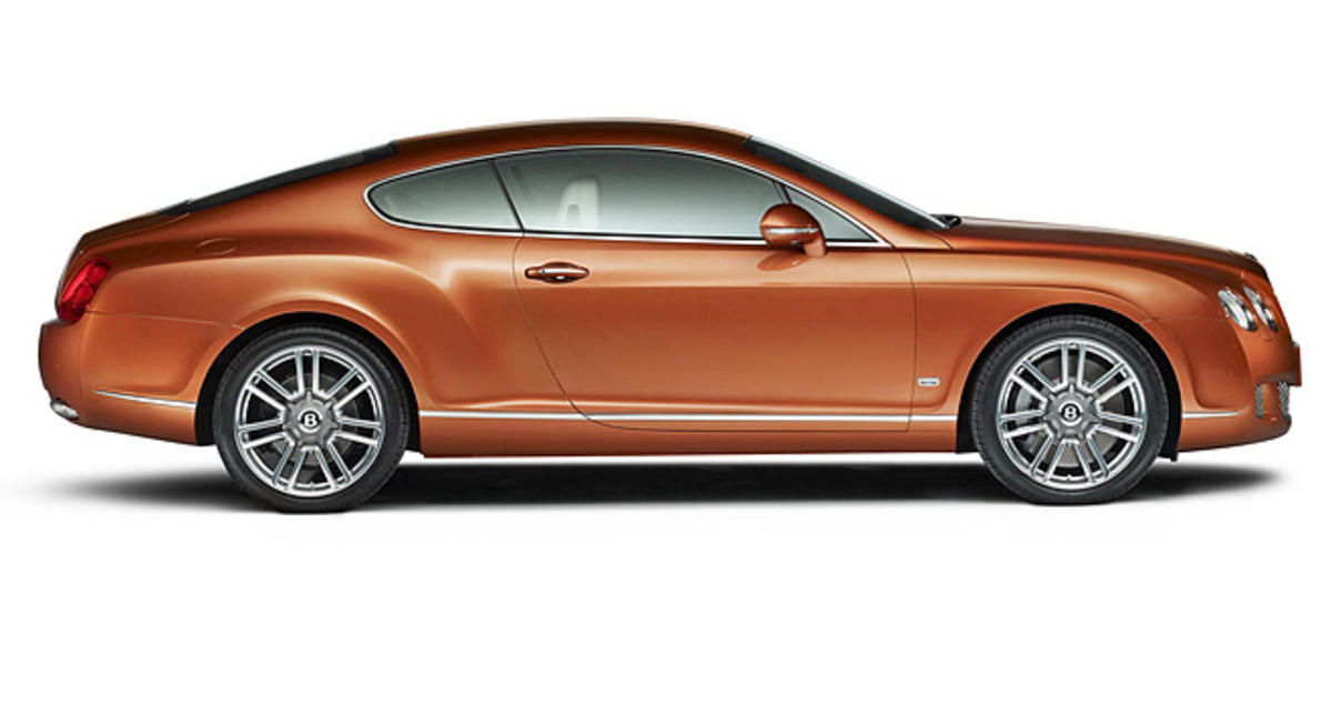 Bentley подготовила две спецверсии моделей Continental